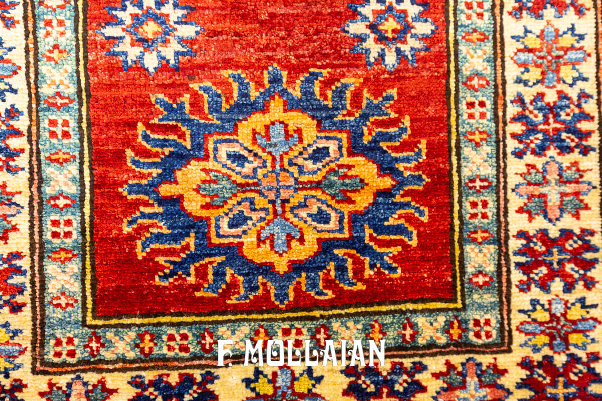 Tappeto Scendiletto Color Rosso Usbek Royal Coppia (96×61 cm)
