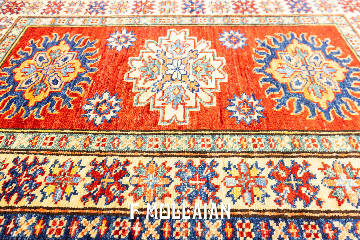 Tappeto Scendiletto Color Rosso Usbek Royal Coppia (96×61 cm)