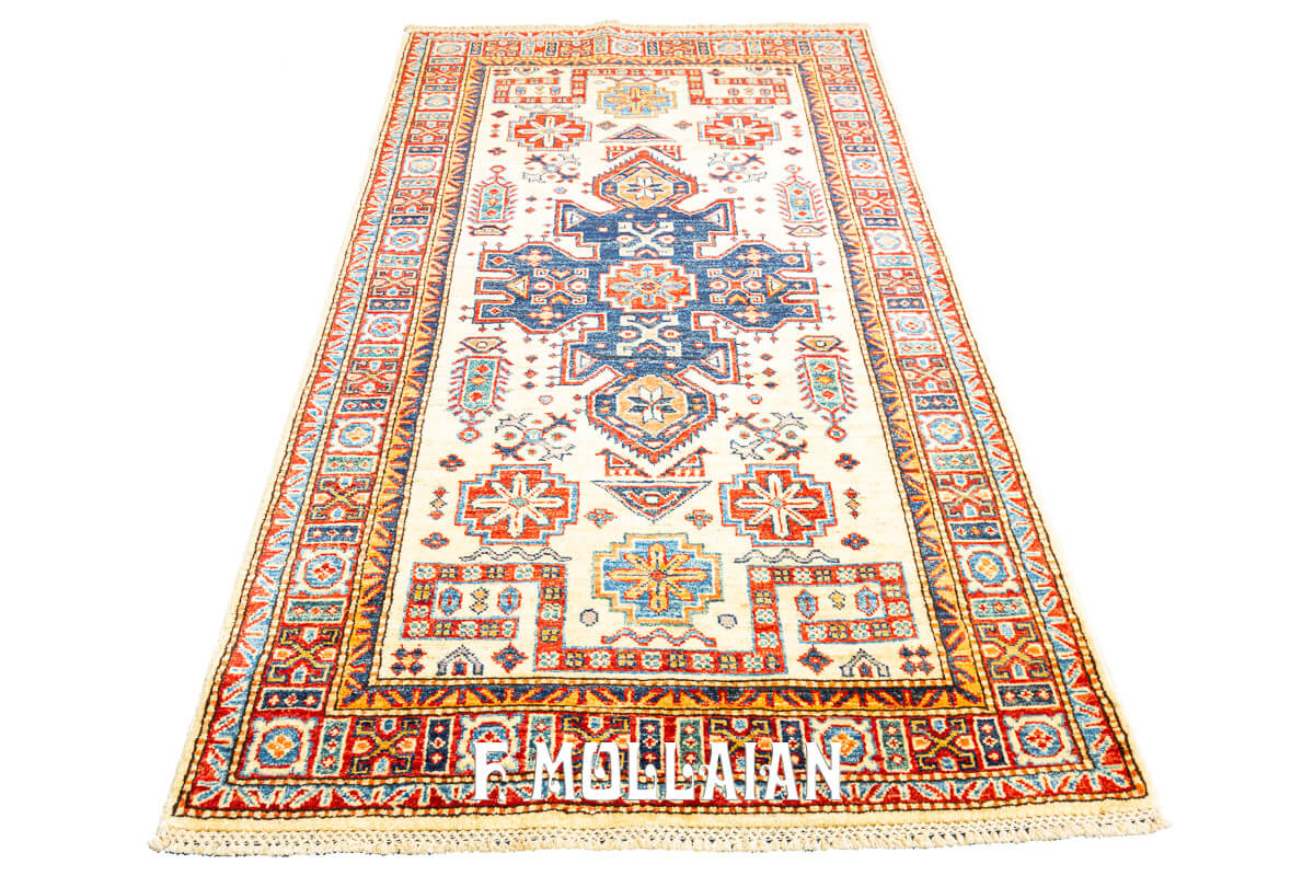 Tappeto Uzbek Royal Color Bianco (165×102 cm)