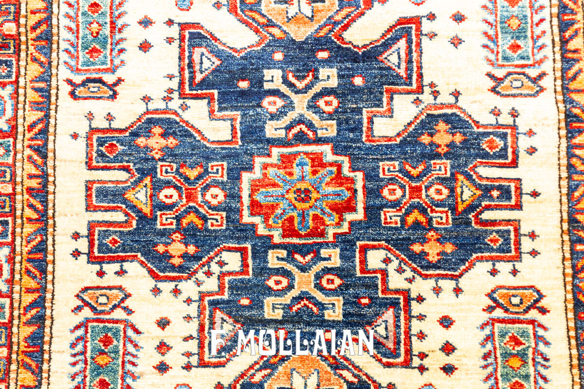 Tappeto Uzbek Royal Color Bianco (165×102 cm)