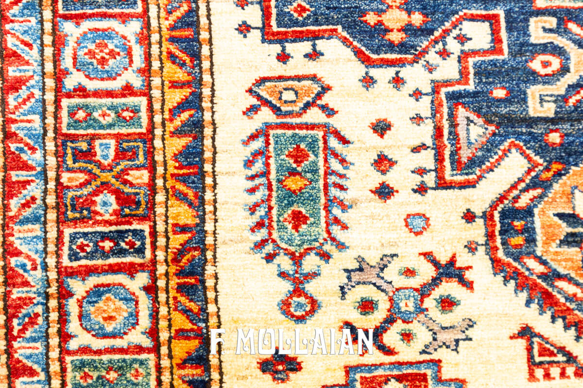 Tappeto Uzbek Royal Color Bianco (165×102 cm)