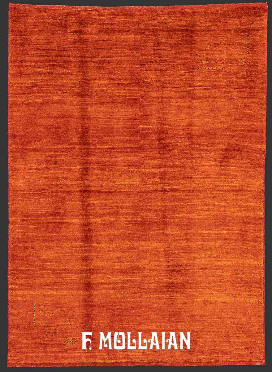 Gabbeh Rug Kashkuli Monocolor (149×108 cm)
