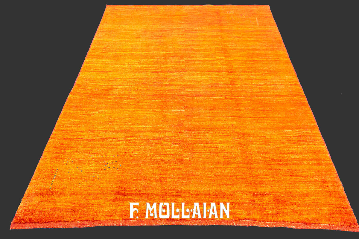 Gabbeh Rug Kashkuli Monocolor (149×108 cm)