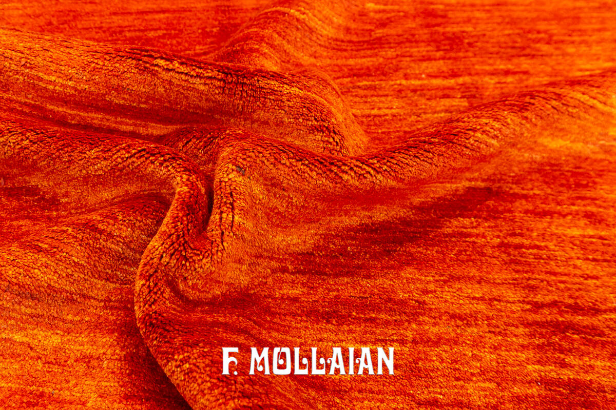 Gabbeh Rug Kashkuli Monocolor (149×108 cm)