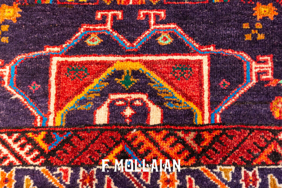 Mashad Rug Tribal Design (119×55 cm)