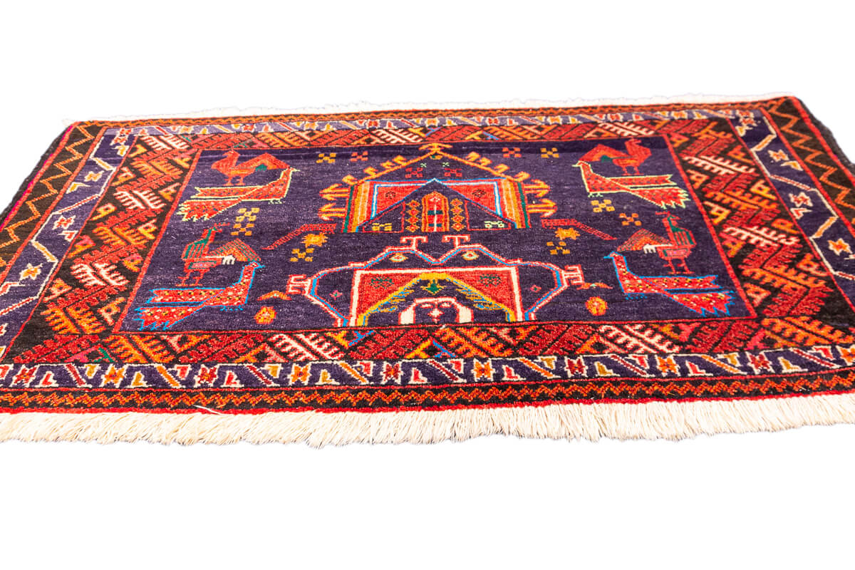 Mashad Rug Tribal Design (119×55 cm)
