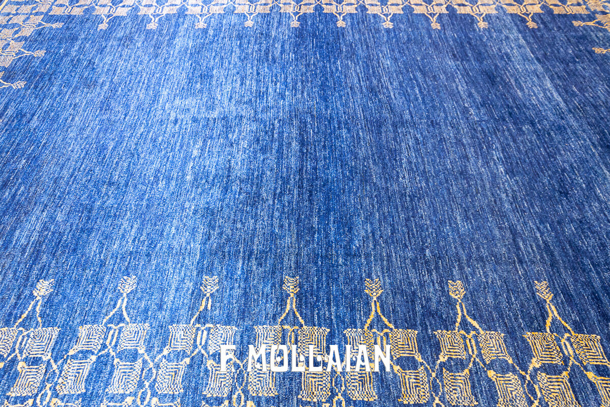 Modern Rug Midnight Blue Yadan Deco’ (281×190 cm)