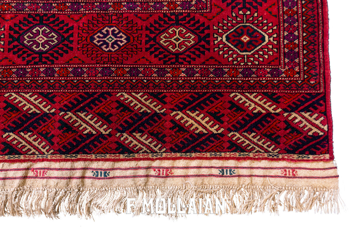 Bukhara Rug Russian Turkmen Gul Design (250×162 cm)