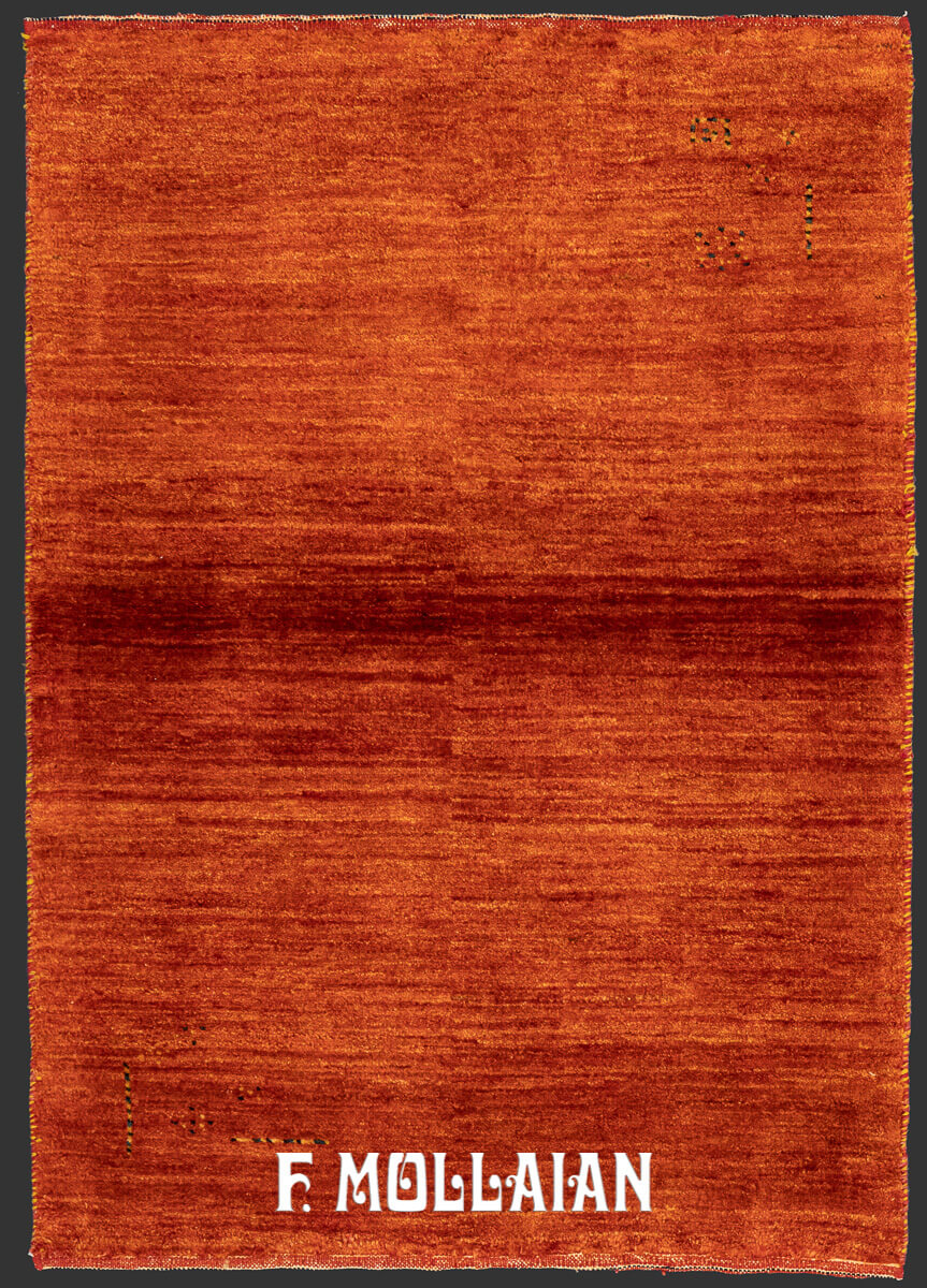 Gabbeh Kashkuli Rug Mono Color (115×83 cm)