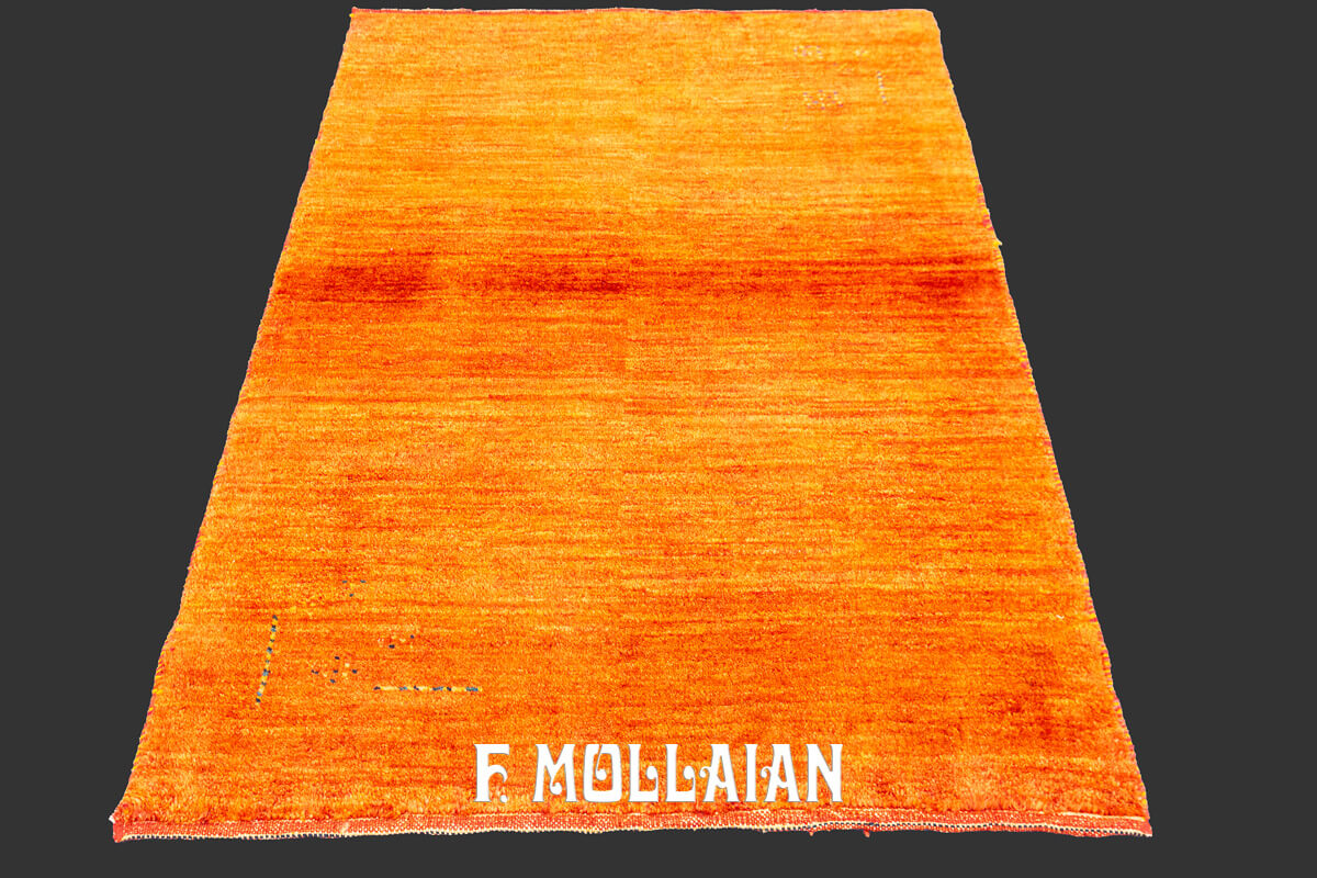 Gabbeh Kashkuli Rug Mono Color (115×83 cm)