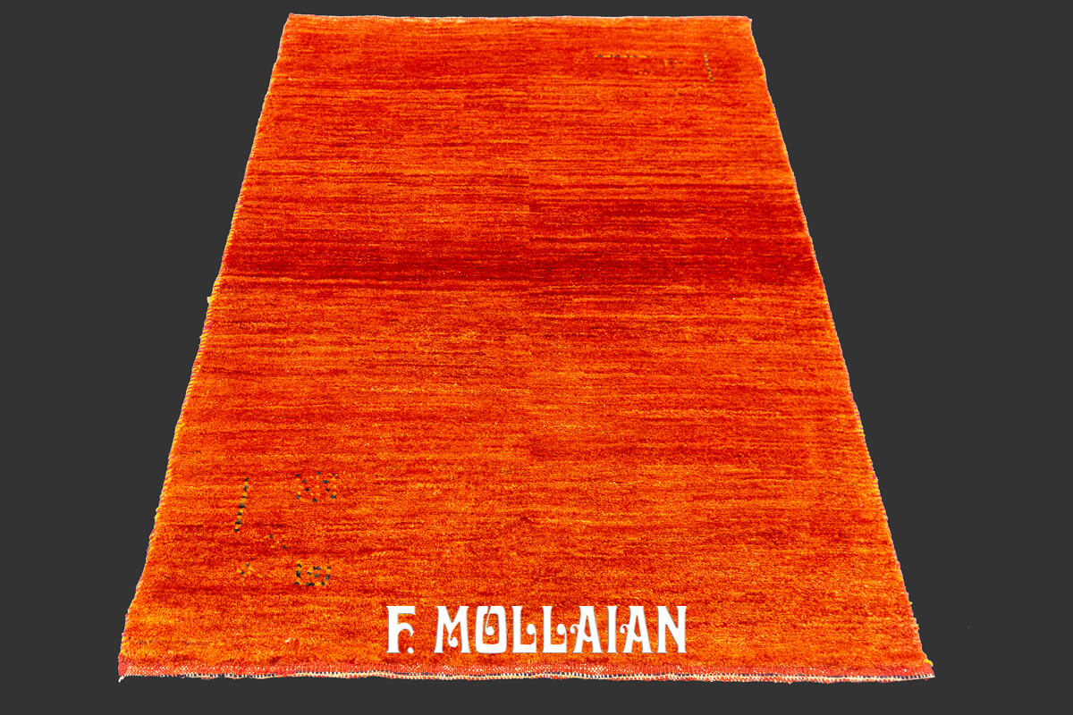 Gabbeh Kashkuli Rug Mono Color (115×83 cm)