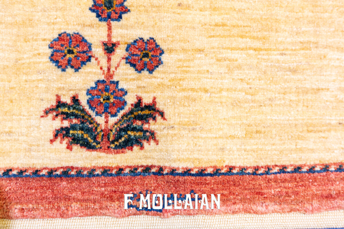 Persian Rug Kashkuli Sherkat Red Field Color (230×170 cm)