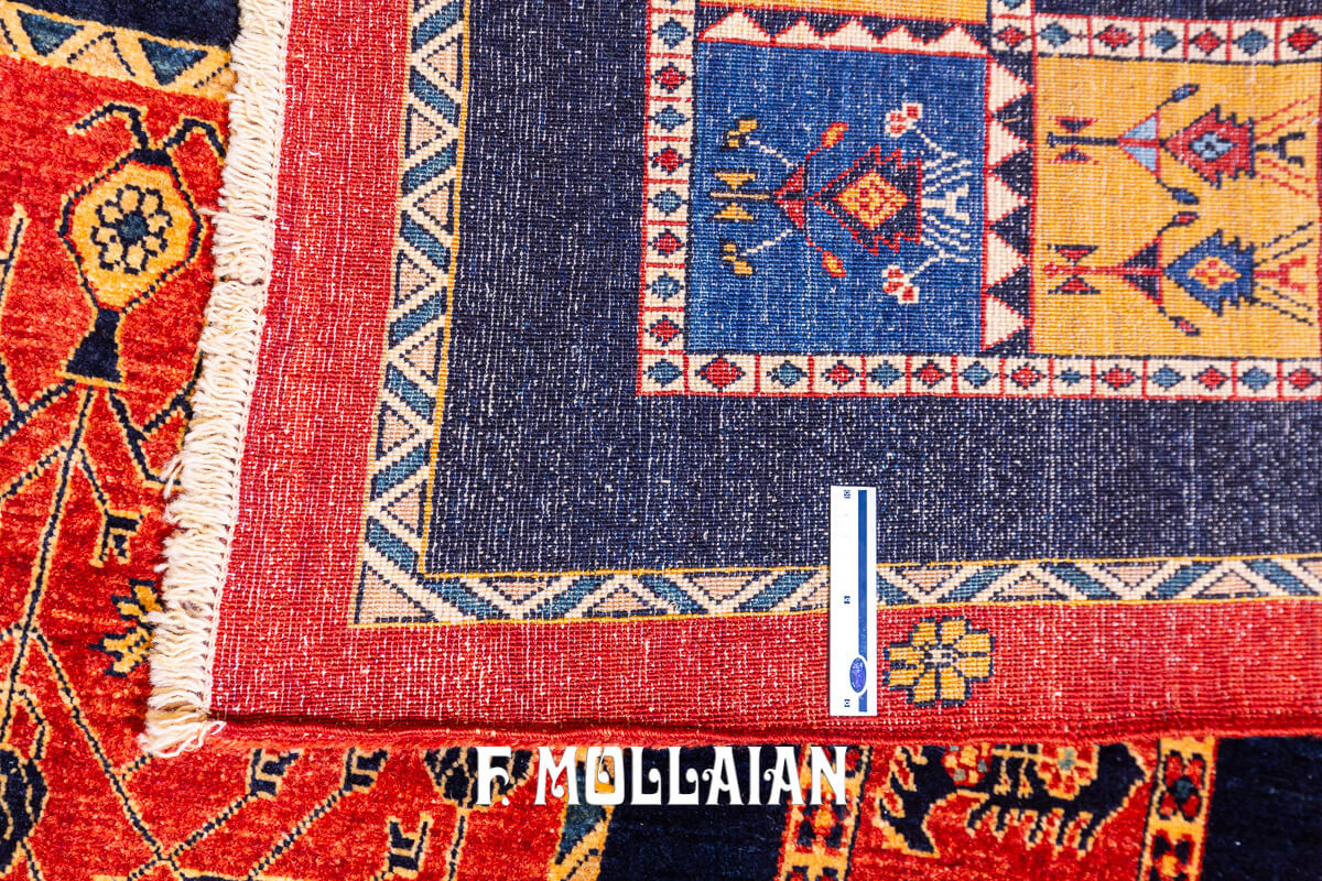 Persian Rug Kashkuli Sherkat Brown Color (301×201 cm)