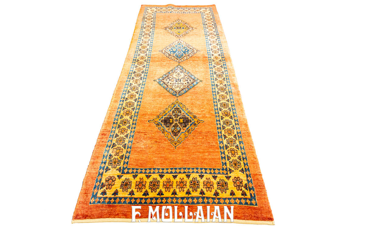 Persian Kashkuli Sherkati Rug (228×85 cm)
