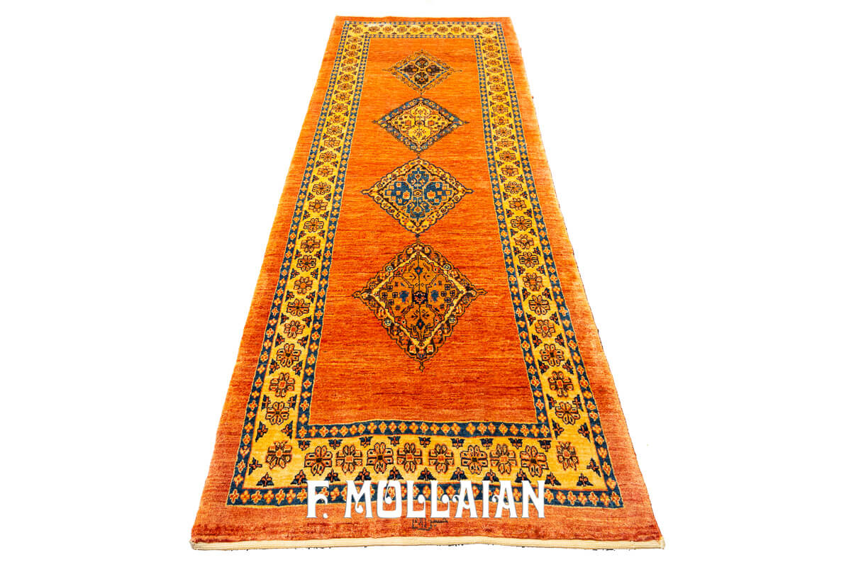 Persian Kashkuli Sherkati Rug (228×85 cm)