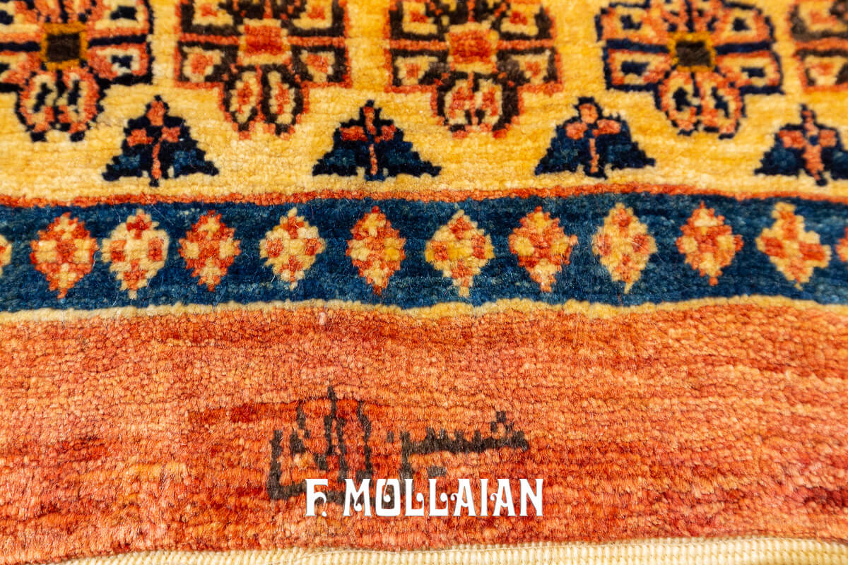 Persian Kashkuli Sherkati Rug (228×85 cm)