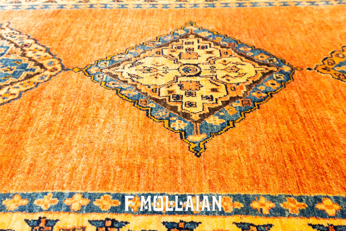 Persian Kashkuli Sherkati Rug (228×85 cm)