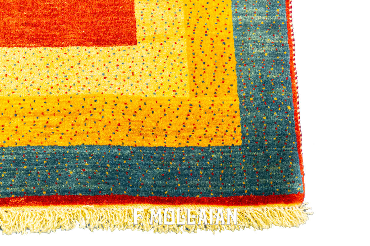 Gabbeh Rug Royal Quality Minimal Design (295×78 cm)