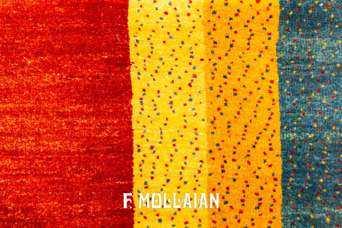 Gabbeh Rug Royal Quality Minimal Design (295×78 cm)