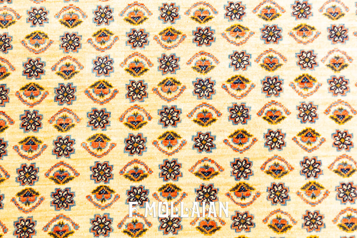 Tappeto Persiano Kashkuli Sherkat Firmato Color Arrancione (205×159 cm)