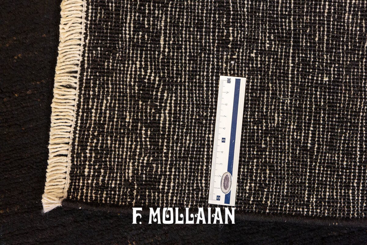 Morrocan Rug Black&Beige (241×163 cm)
