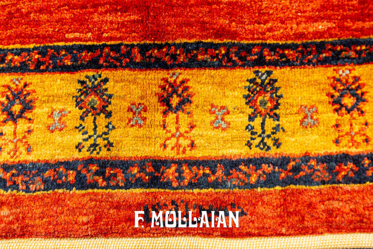 Persian Rug Kashkuli Sherkat Brown Color (221×146 cm)