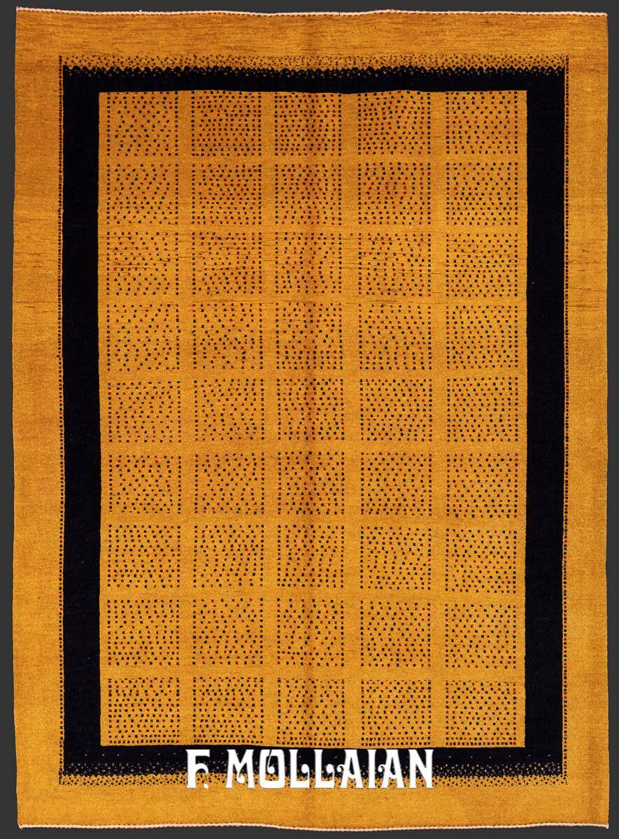 Gabbeh Rug Royal Quality Minimalist Design (239×174 cm)