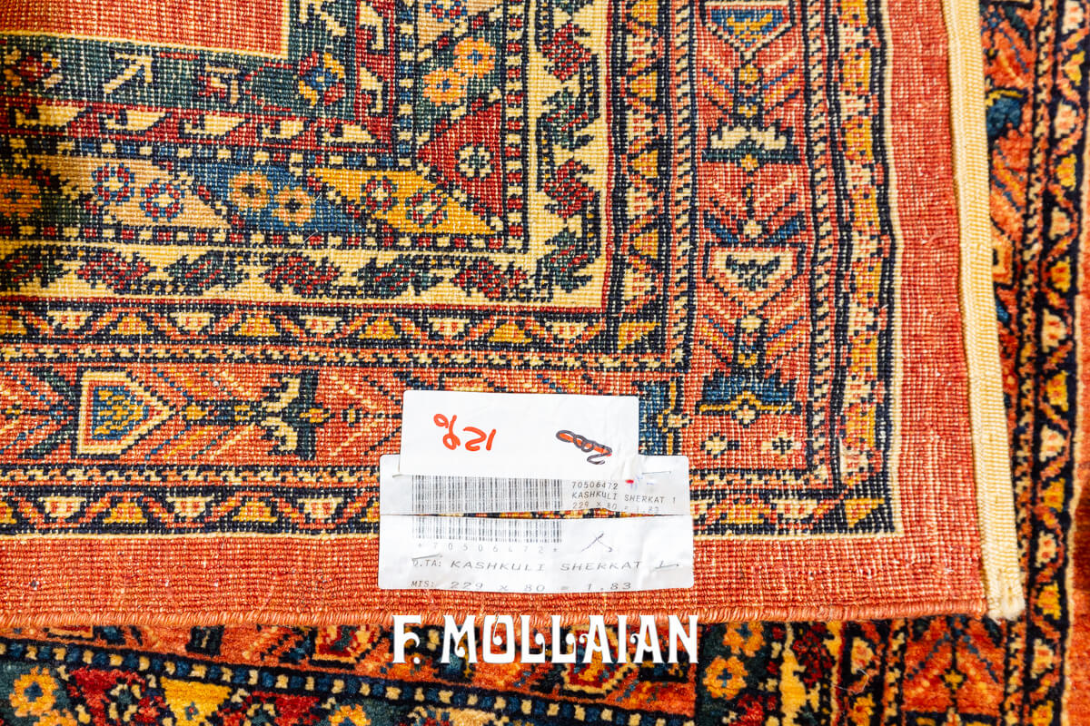 Kashkuli Rug Persian Sherkat (229×80 cm)