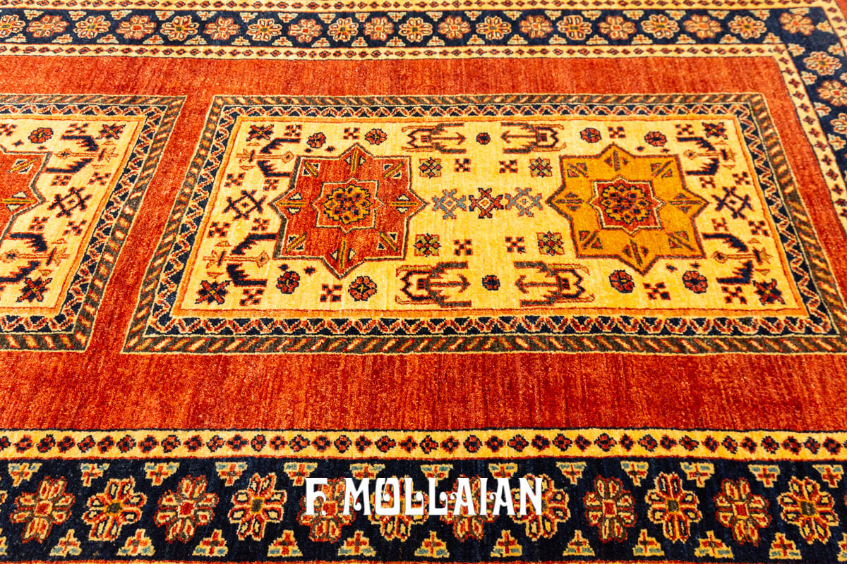 Kashkuli Rug Persian Sherkat (215×99 cm)