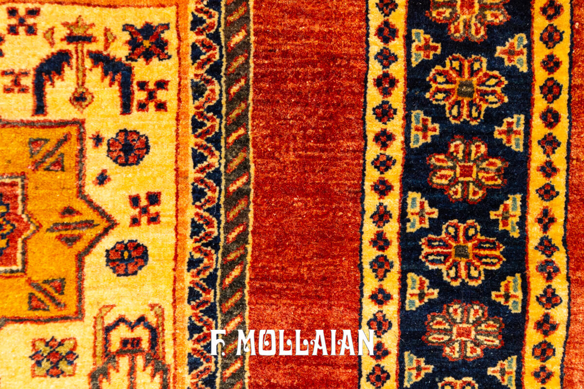 Kashkuli Rug Persian Sherkat (215×99 cm)
