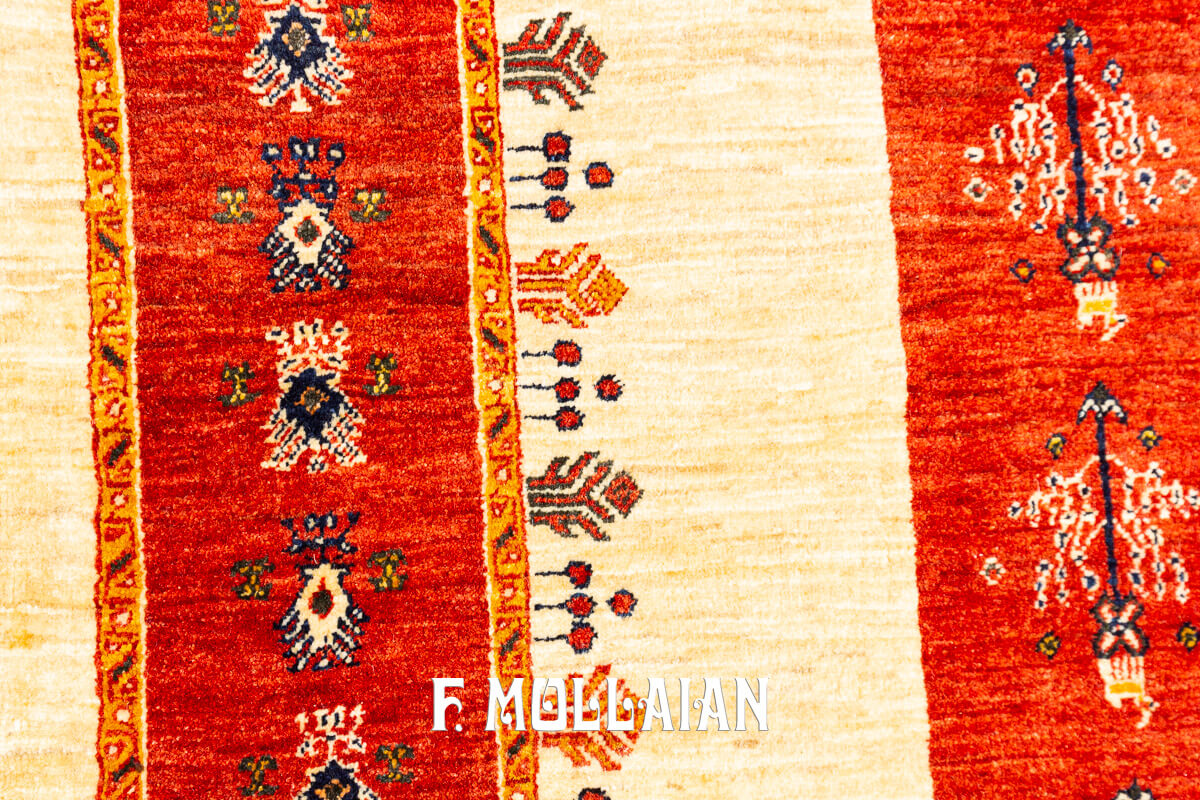 Tappeto Persiano Kashkuli Sherkat Beige Color (229×146 cm)