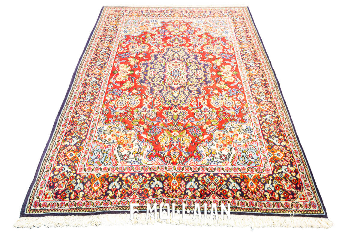 Qum Rug Shahreza Red Color (159×110 cm)