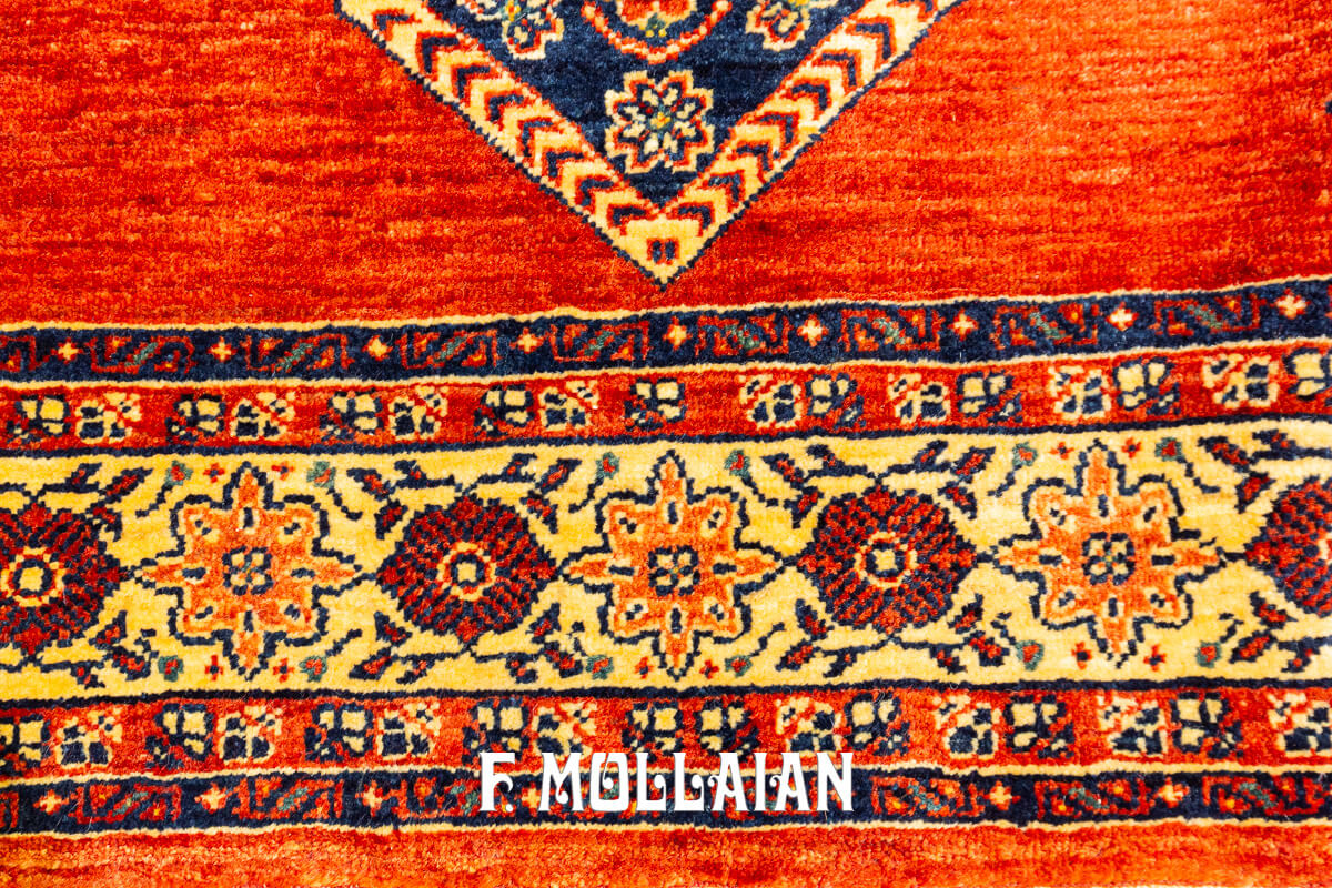 Persian Rug Kashkuli Sherkat Brown Field Signed (189×145 cm)