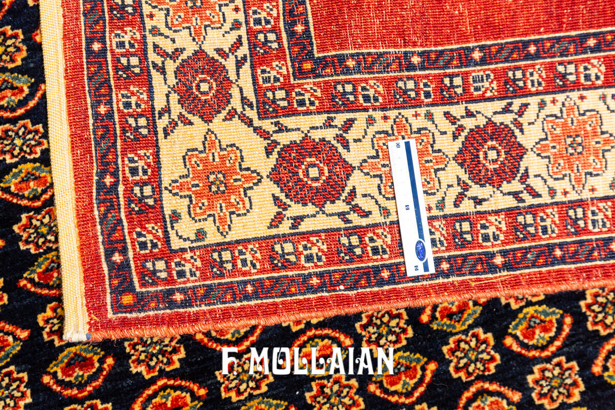 Persian Rug Kashkuli Sherkat Brown Field Signed (189×145 cm)