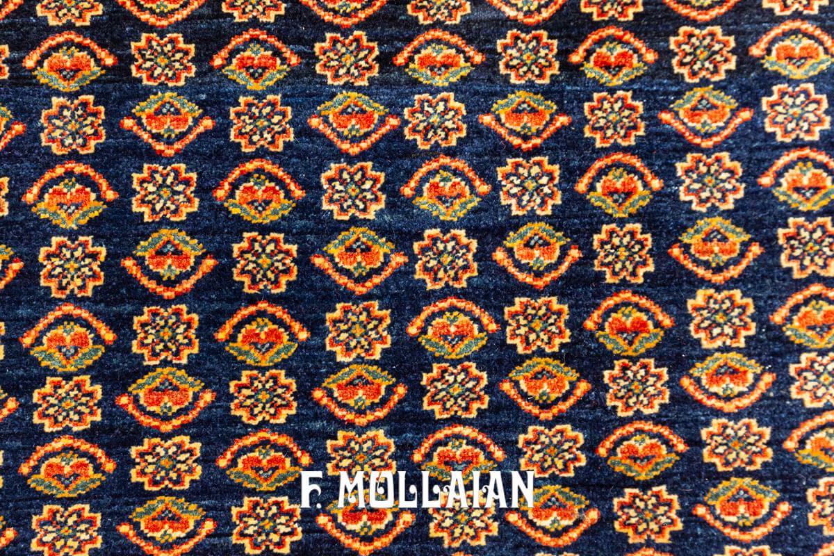 Persian Rug Kashkuli Sherkat Brown Field Signed (189×145 cm)