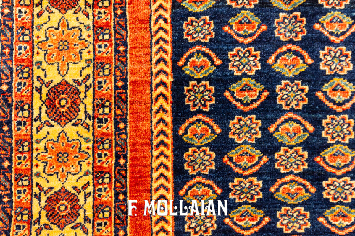 Persian Rug Kashkuli Sherkat Brown Field Signed (189×145 cm)