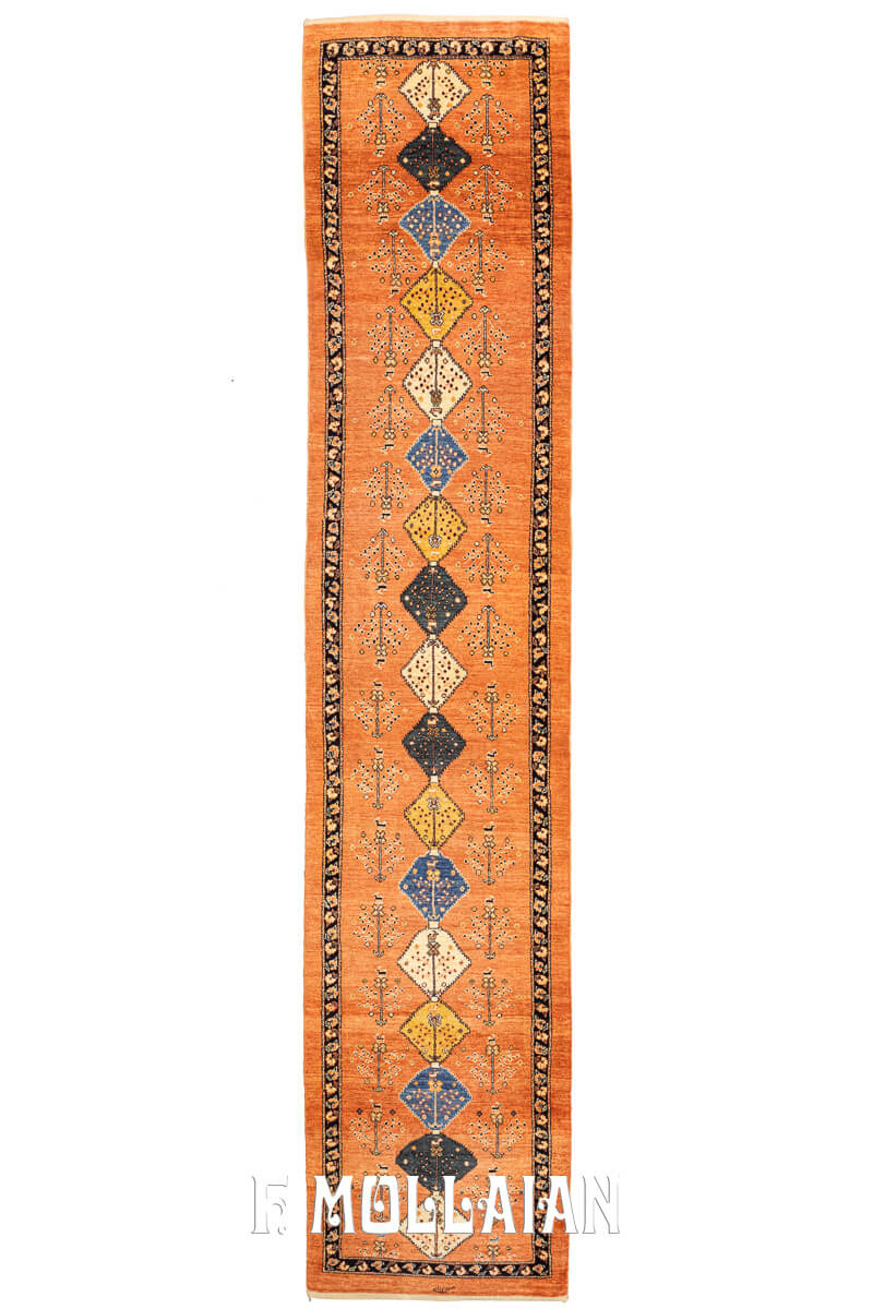 Runner Rug Kashkuli Sherkat (385×79 cm)