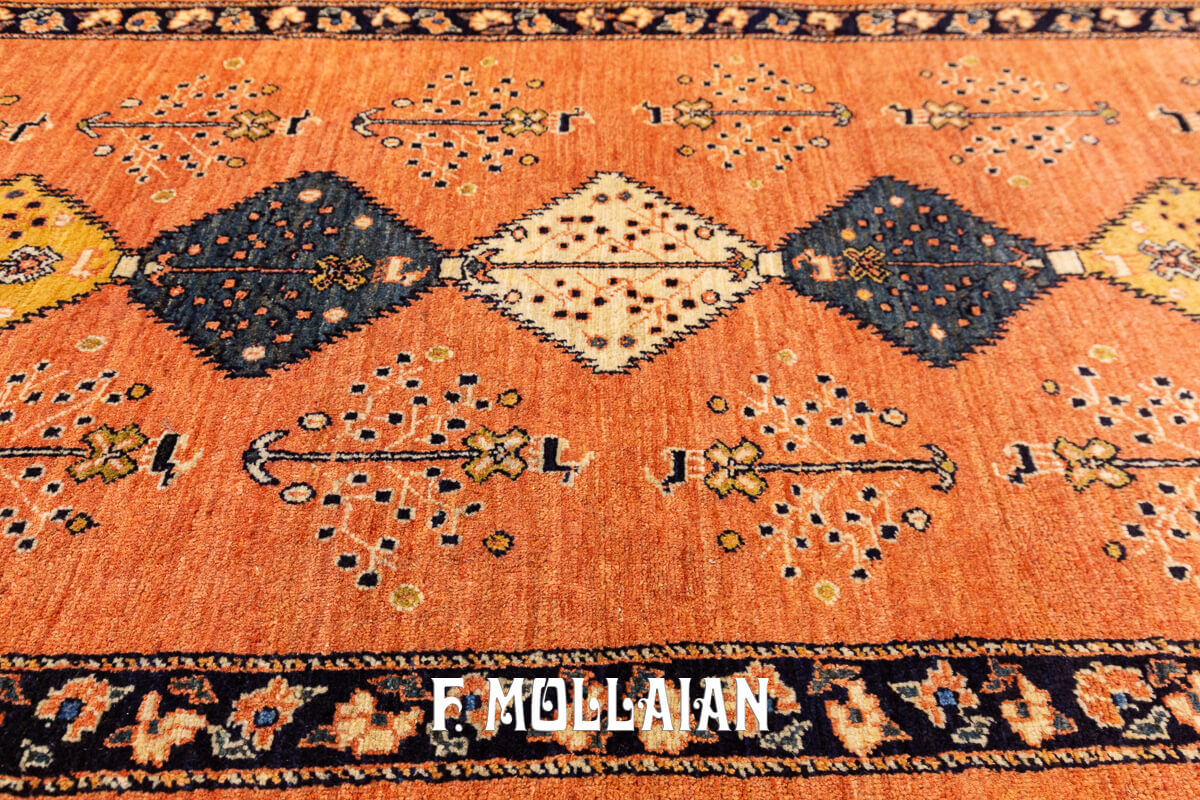 Runner Rug Kashkuli Sherkat (385×79 cm)