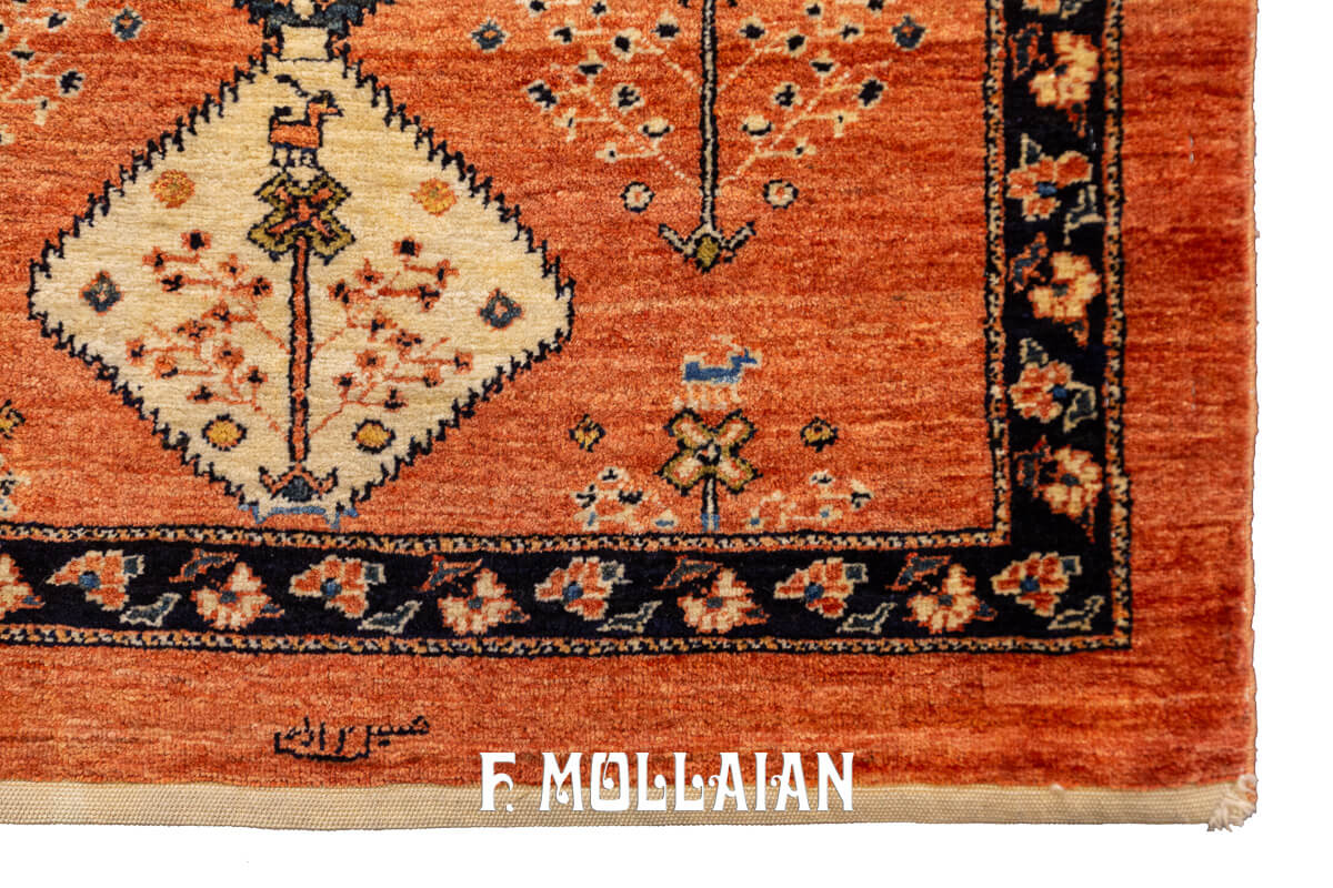 Runner Rug Kashkuli Sherkat (385×79 cm)