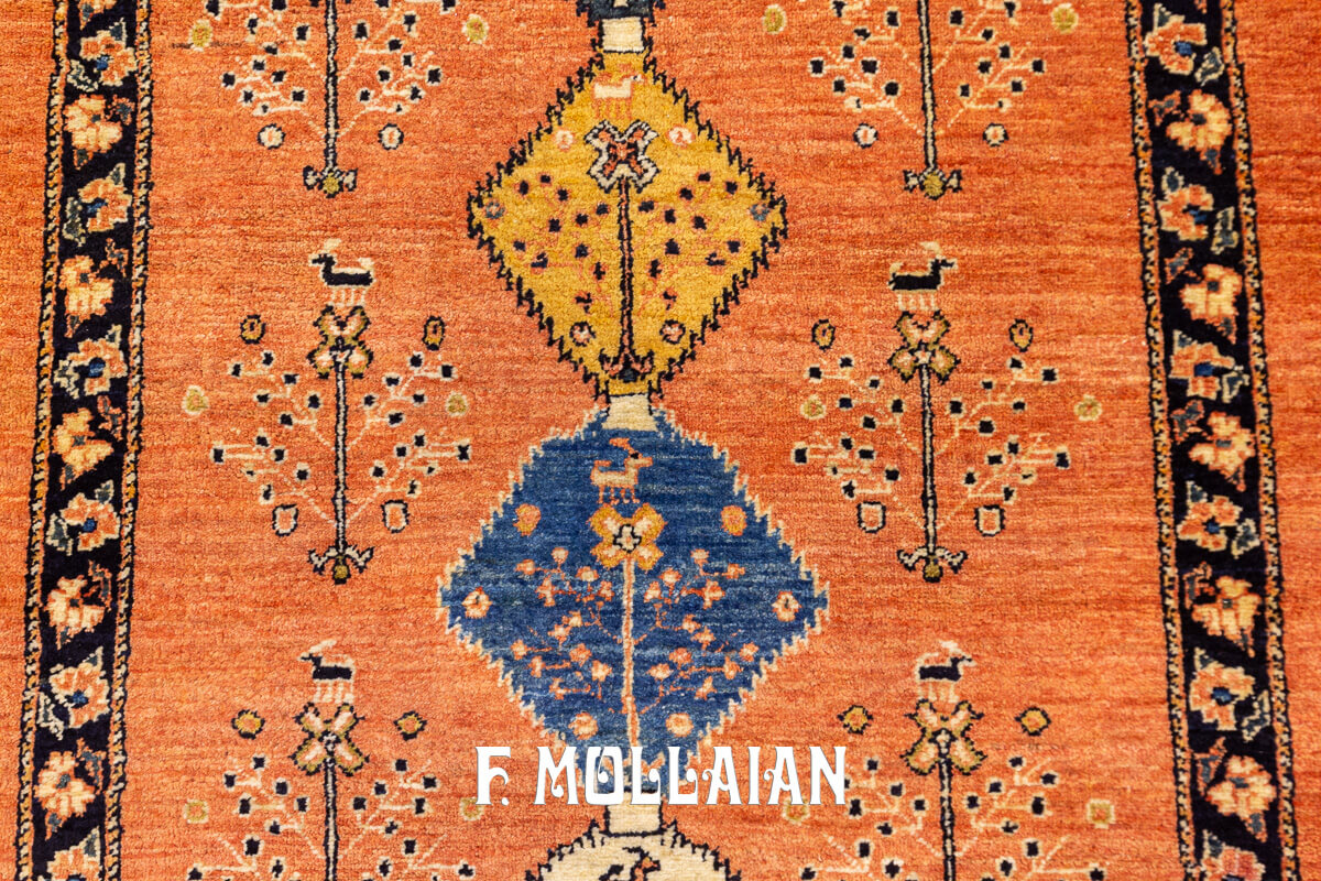 Runner Rug Kashkuli Sherkat (385×79 cm)