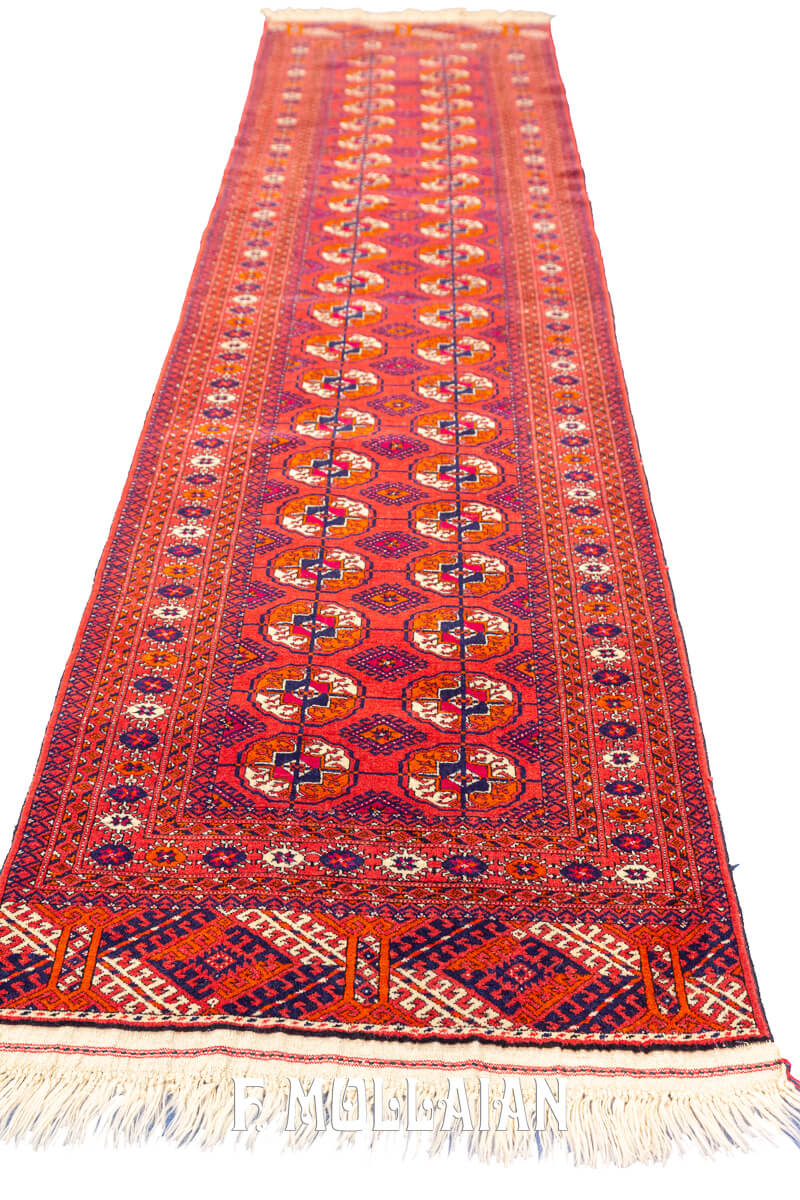 Bukhara Rug Runner Size Red Color (300×79 cm)