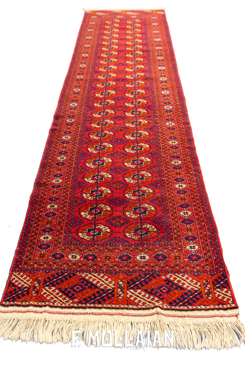 Bukhara Rug Runner Size Red Color (300×79 cm)