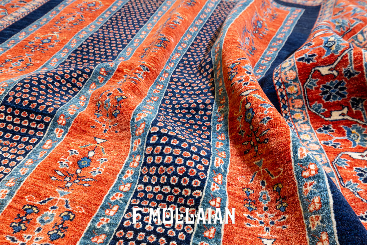 Persian Kashkuli Sherkat Brown Color (186×140 cm)