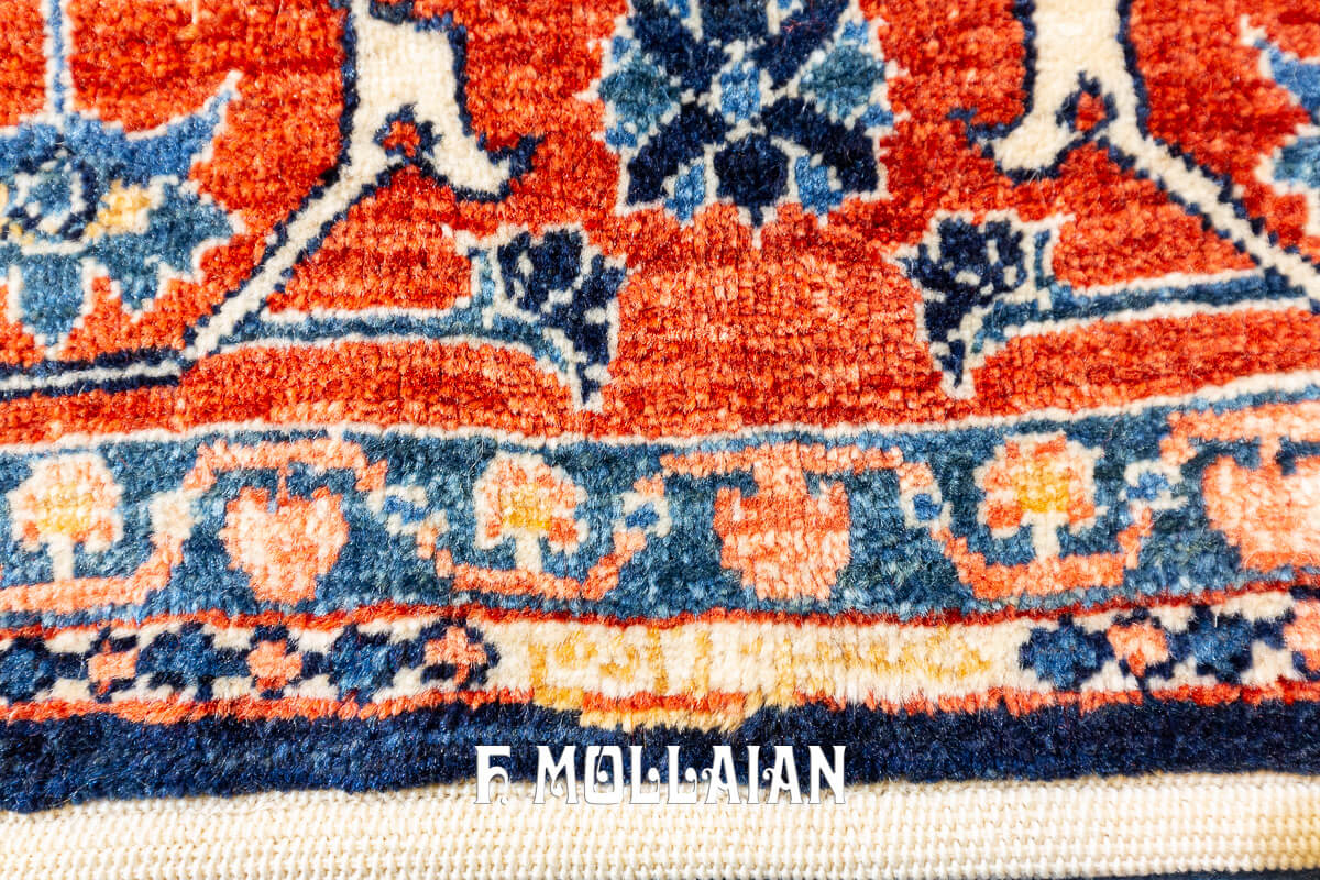 Persian Kashkuli Sherkat Brown Color (186×140 cm)