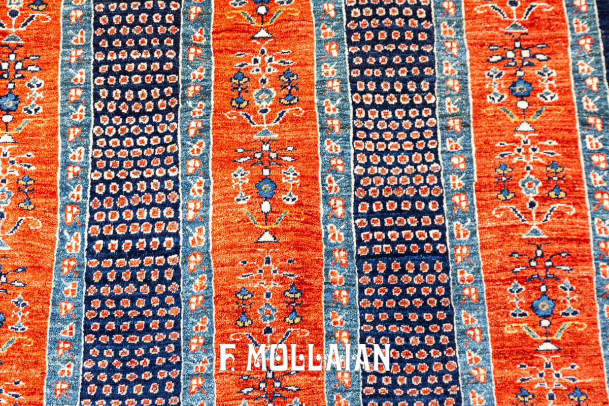 Persian Kashkuli Sherkat Brown Color (186×140 cm)