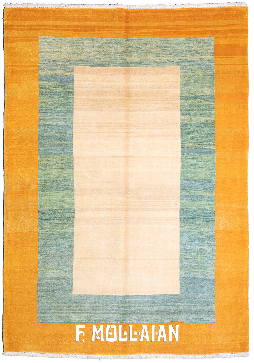 Gabbeh Rug Royal Minimalist Design (234×166 cm)