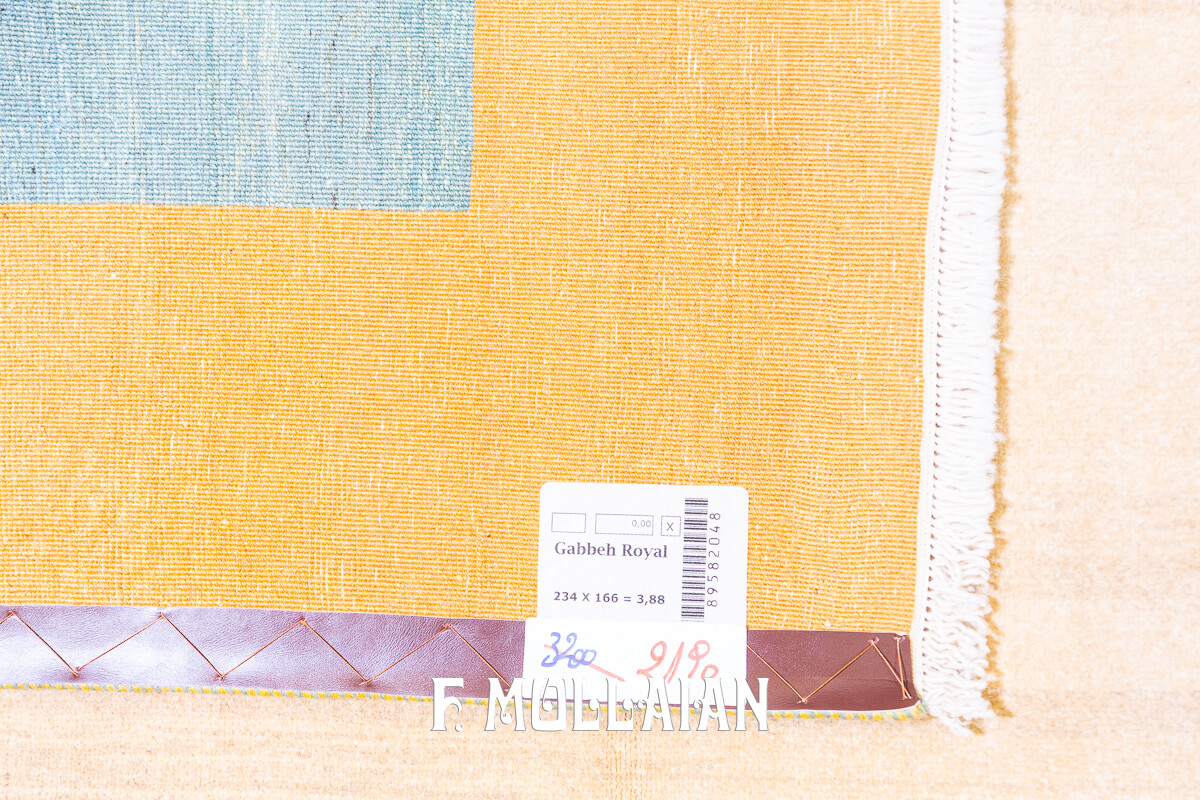 Gabbeh Rug Royal Minimalist Design (234×166 cm)