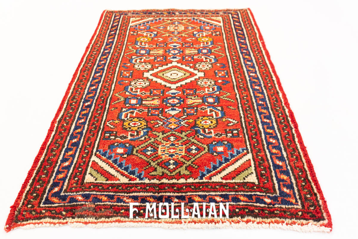 Hamadan Rug Tribal Design (80×54 cm)