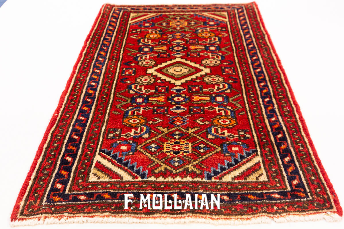 Hamadan Rug Tribal Design (80×54 cm)