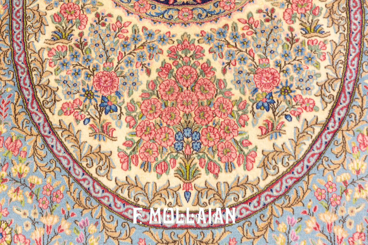 Kerman Rug Floral Multicolor (233×144 cm)